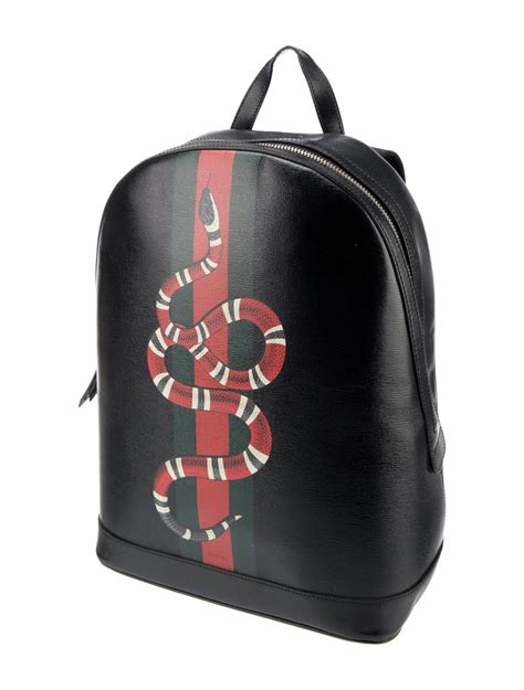 gucci snake bag backpack|gucci snake dome leather backpack.